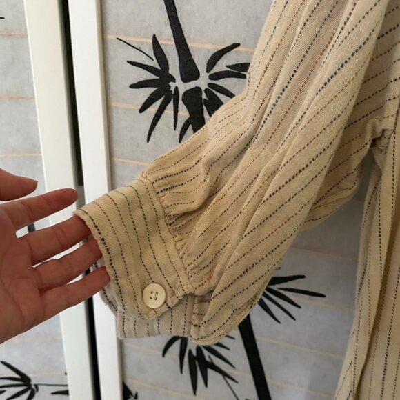 Magnolia Pearl Woven Bibby Dress, Little Shell OS - Picture 8 of 10